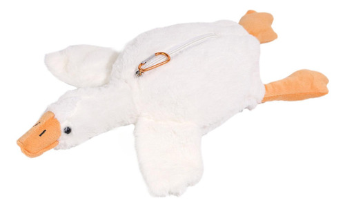 Estuche Para Lápices De Ganso De Peluche, Material Escolar,