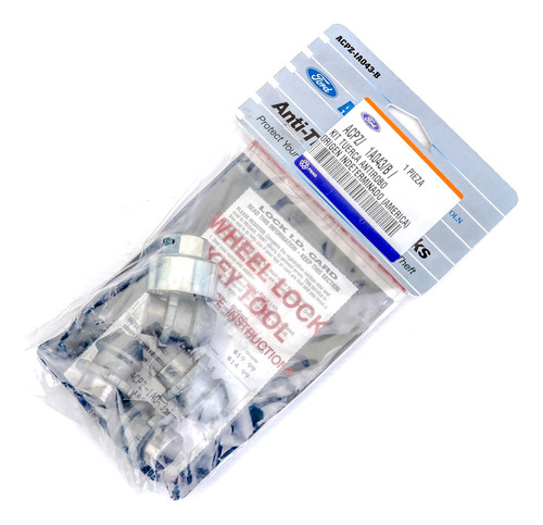 Imagen 4 de 8 de Kit Tuercas Antirrobo Ford F-150