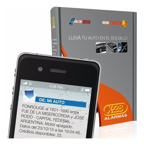 Combo Accesorios Alarma X28 Dmv + Radar + Localizador Sat1