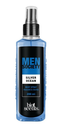 Fragancia Para Hombres Bioscents Silver Ocean Men Society