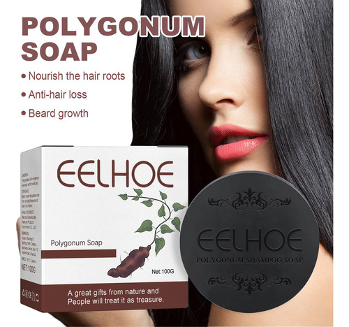 2 × Shampoo Preto Para Cabelos Grossos, Shampoo Anticana, Sa