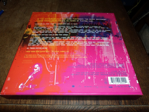 The Cure-40 Curaetion Live(4cd+2dvd)limited Edition)box Set (Usado)