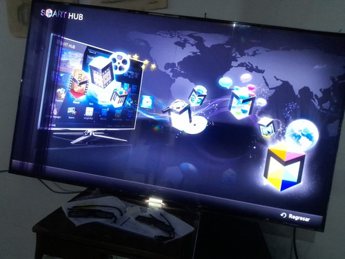 Imagen 6 de 8 de Tv Samrt Samsun De 55 Pulgadas Modelo Un55d8000