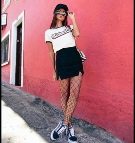 Pantimedia De Red Para Mujer