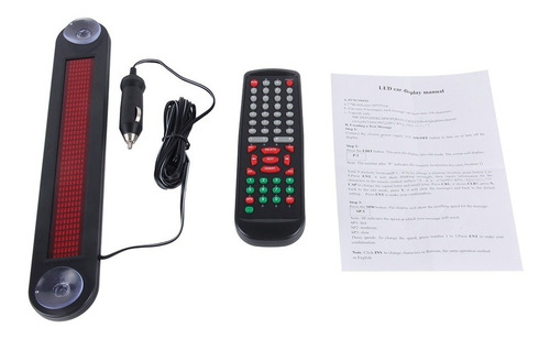Monitor Vehiculo Dc 12v Led Escapara Te Programable