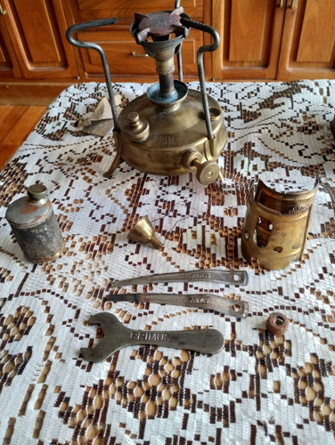 Antiguo Primus N° 96 Sweden Calentador Completo (Usado)