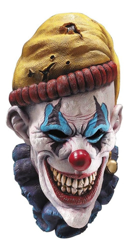 Costume Máscara Para La Cabeza De Insano, El Payaso, Talla Ú