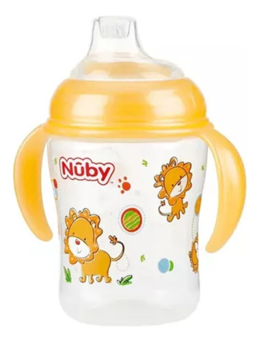 Vaso Inicial Bebe Antiderrame Con Asas X270ml +6m Nuby