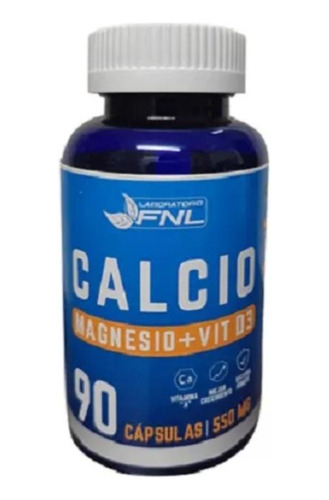 Calcio + Magnesio + Vitamina D3 90capsulas