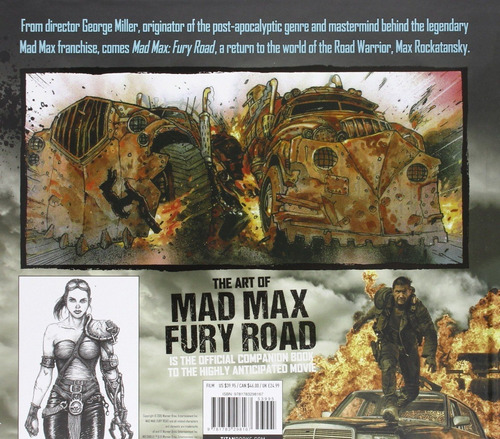The Art Of Mad Max - Abbie Bernstein (hardback)