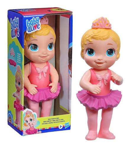 Imagen 5 de 7 de Muñeca Baby Alive Bebé Dulce Bailarina Rosada Babycute