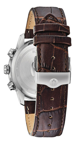 Imagen 3 de 6 de 96b309 Reloj Bulova Sutton Cafe/plateado/rosado