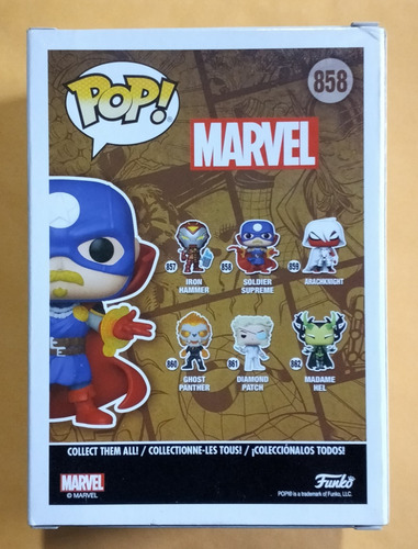 Funko Pop! Soldier Supreme (glow In The Dark) (Usado)