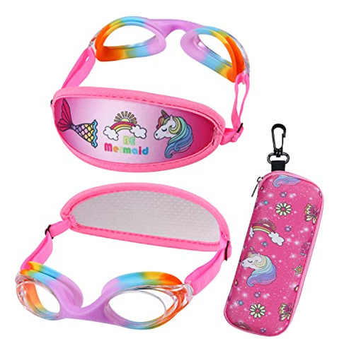 Gafas De Natación Rugao Kids 312, Gafas Niños Sin Tir...