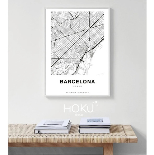 Cuadro - 20x30 Cm - Mapas