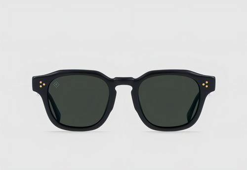 Lentes De Sol Raen Rune P.recycled Black / Green Polarized Color de la lente Verde Color de la varilla Negro Color del armazón Negro Diseño Raen Zelti