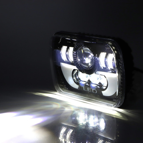 Linterna Frontal Universal De Luz Cuadrada Led De 90 W
