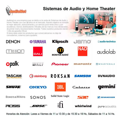 Denon Avr-x2800h Sintoamplificador A/v 7.2 Atmos - Audionet
