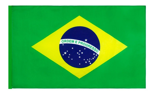 Imagem 1 de 4 de Bandeira Do Brasil 90cm X 140cm
