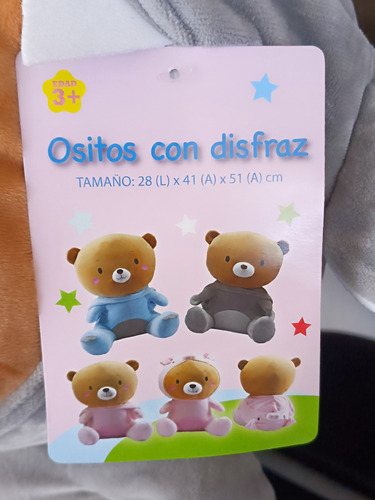 Peluche Tiburón (oso C/pijama Tiburón) / 51 Cm Altura (Usado)
