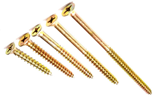 Tornillos Autoperforante 5 X 45 Mm 100 Unid Para Madera Fix