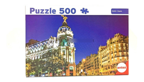 Rompecabezas Puzzle 500 Piezas Varios Modelos P Elegir Antex Madrid
