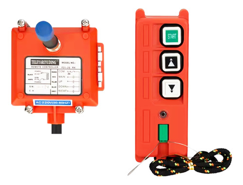 Controle Para Talha Eletrica 12-24 Dc 100 Metros F21-2s