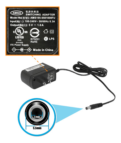 D-link V2 8-1000 Switch Smart No-rack Fuente-externa-5v/1a