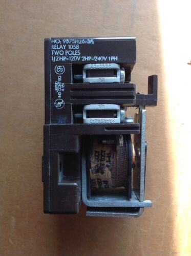 Cutler-hammer Type Aa Relay 2 Poles 9575h2613-66 Coil 11 Nne