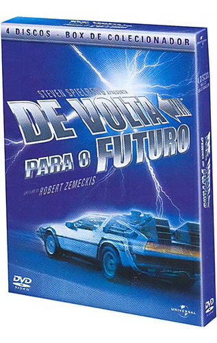 Box De Colecionador De Volta Para Futuro Dvd (4 Dvd)