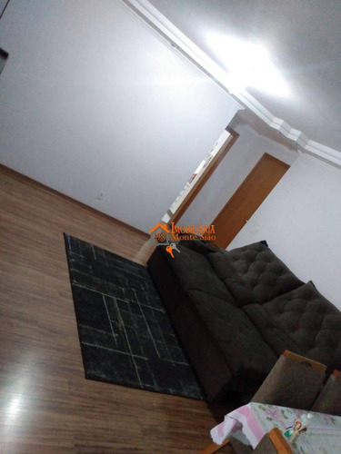 Apartamento Com 3 Dormitórios À Venda, 76 M² Por R$ 370.000,00 - Jardim Nova Taboão - Guarulhos/sp - Ap2726