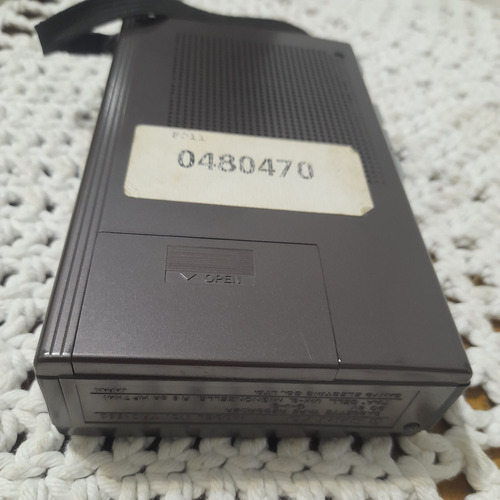 Mini Gravador Cassette Sanyo Trc 1550 - Precisa Conserto (Usado)