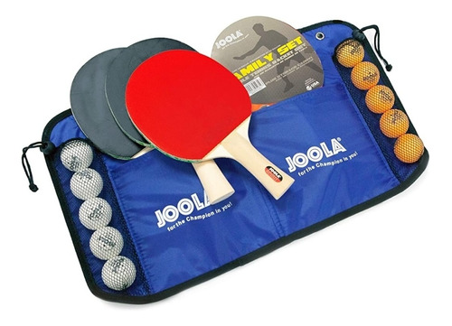 Juego De Tenis De Mesa Familiar Premium Joola 4 Raquetas 