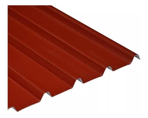 Chapa Trapezoidal Upvc Roja 2mm 0.94m X 2.90m 