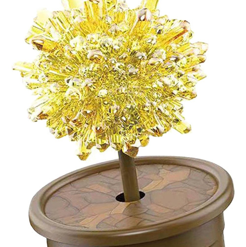 Kit De Cultivo De Cristal Brinquedo Educativo Para Amarelo
