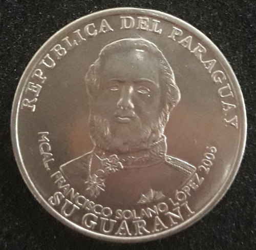 Imagem 2 de 2 de Moeda 1mil Guaranies Ano 2006 Paraguai