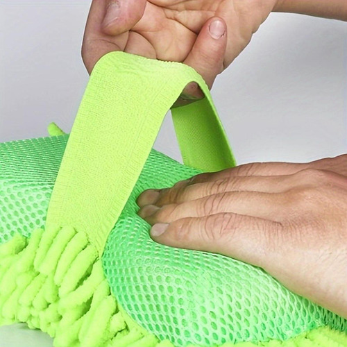 Lavado De Autos De Esponja Vehículo Lavado Guantes De