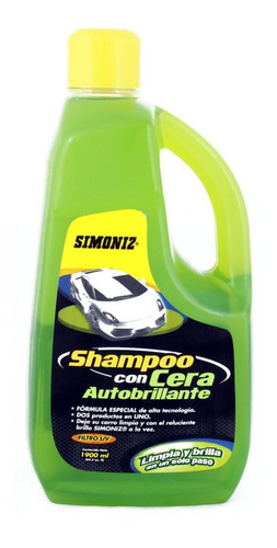 Shampoo Con Cera Auto Brillante 1900 Ml Simoniz