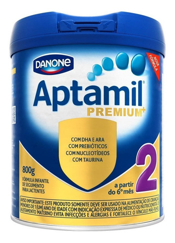 Danone Aptamil Premium 2 Leite De Fórmula Em Pó 800g