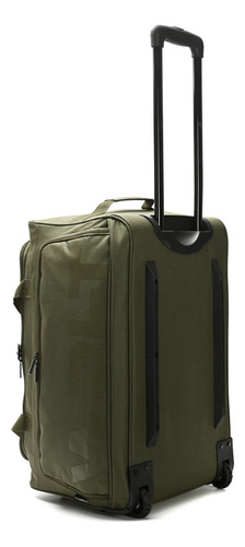 Bolso Con Ruedas 24 Pulgadas Mediano Con Carro Verde Wanderlust 60 Cm