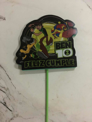 Adorno Para Torta Pinche De Ben 10