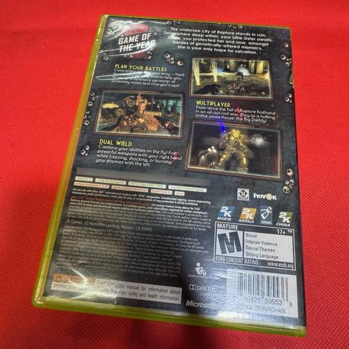 Bioshock 2 Xbox 360 Original A (Usado)