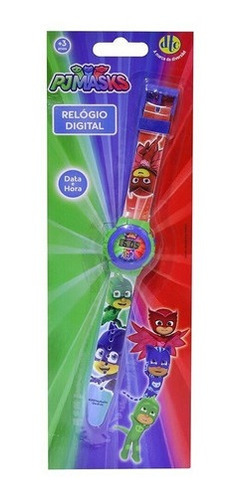 Relógio Pj Masks Digital Data E Hora Dtc Original