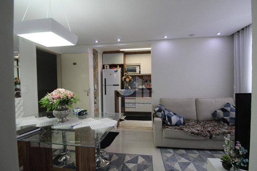Imagem 6 de 11 de Apartamento Com 2 Dormitórios À Venda, 48 M² Por R$ 275.000,00 - Parque São Vicente - Mauá/sp - Ap1198