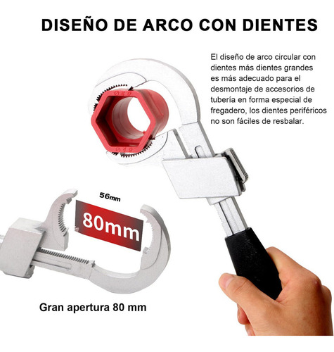 Llave Universal Ajustable De Doble Extremo, Llave Para