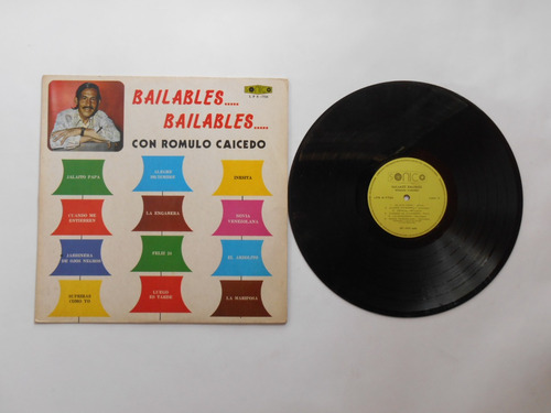 Romulo Caicedo Bailables... Bailables Lp Vinilo Colombia1977