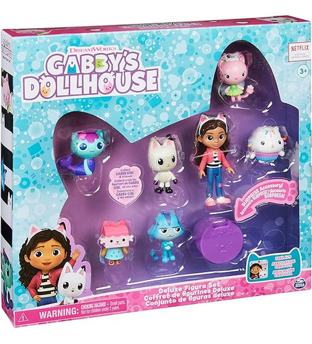 Gabbys Dollhouse Casa De Muñecas Set X 7 Figuras Original