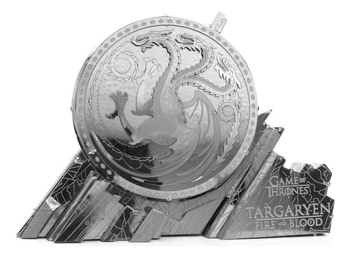 Fascinations Metal Earth Iconx Juego Trono Targaryen Sigil