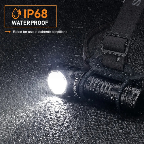 Linterna De Cabeza O Casco Hs41 Sofirn 4000 Lumen 325 Mtrs