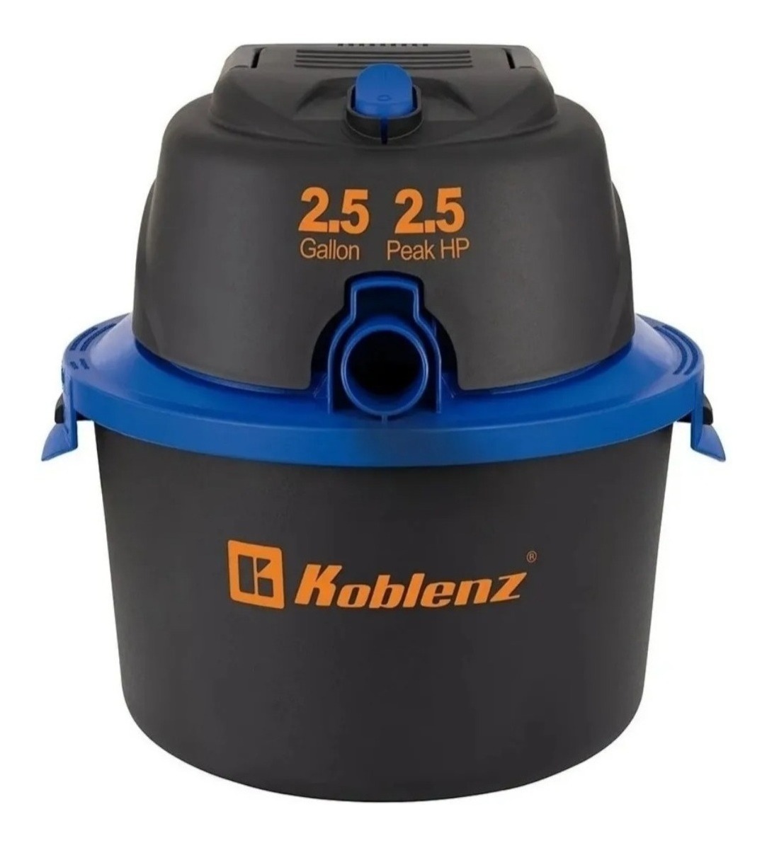 Aspiradora industrial De tacho Koblenz WD-2.5 MA 2.5 gal  negra y azul 120V 60Hz